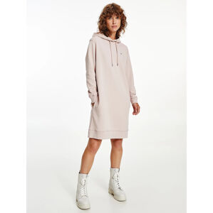 Tommy Hilfiger dámské světle starorůžové mikinové šaty - XS (AE9)